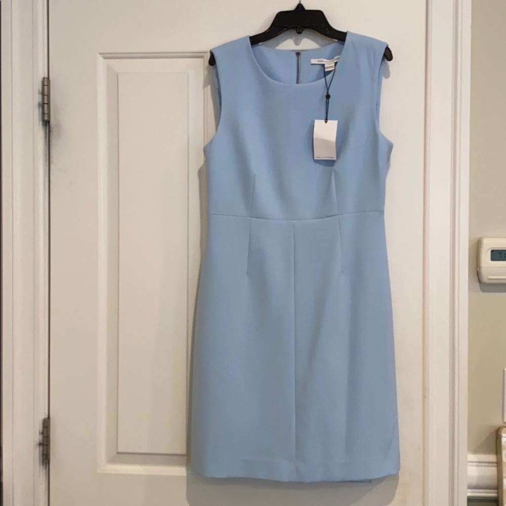 DVF Pale Blue Dress